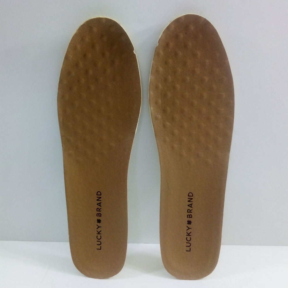 Lucky Brand Oaklyn Women 10 Snake Print Brown Leather Casual Shoes - Picture 8 of 9